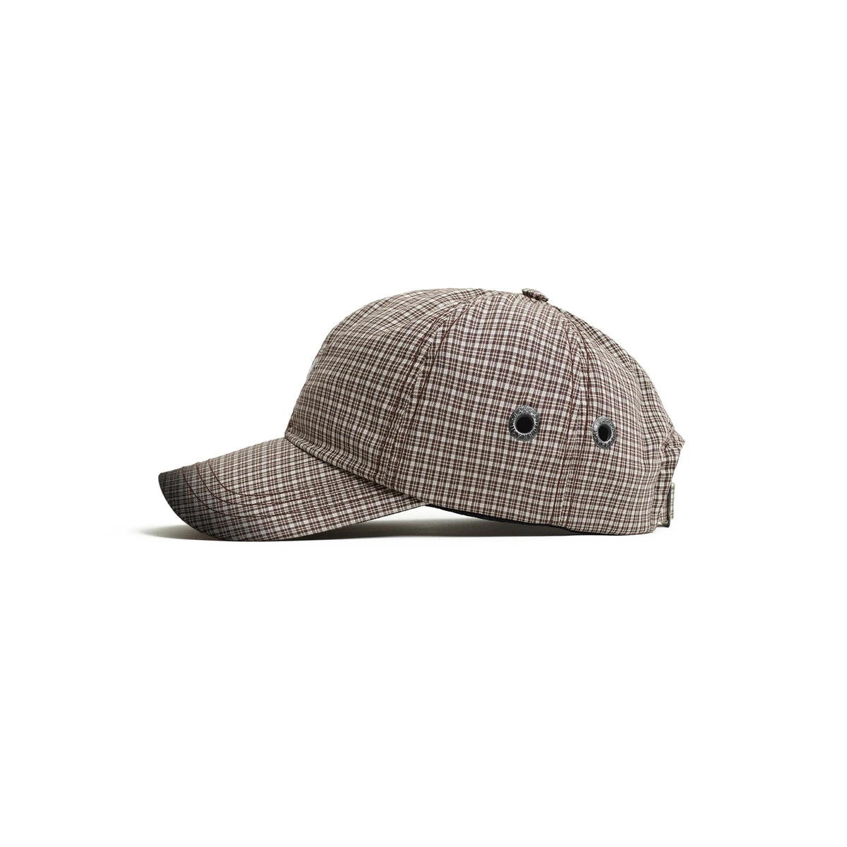 Boné Six Panel "Jateado" Xadrez
