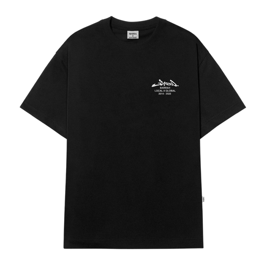 Camisa "Local x Global" Preta - Barra