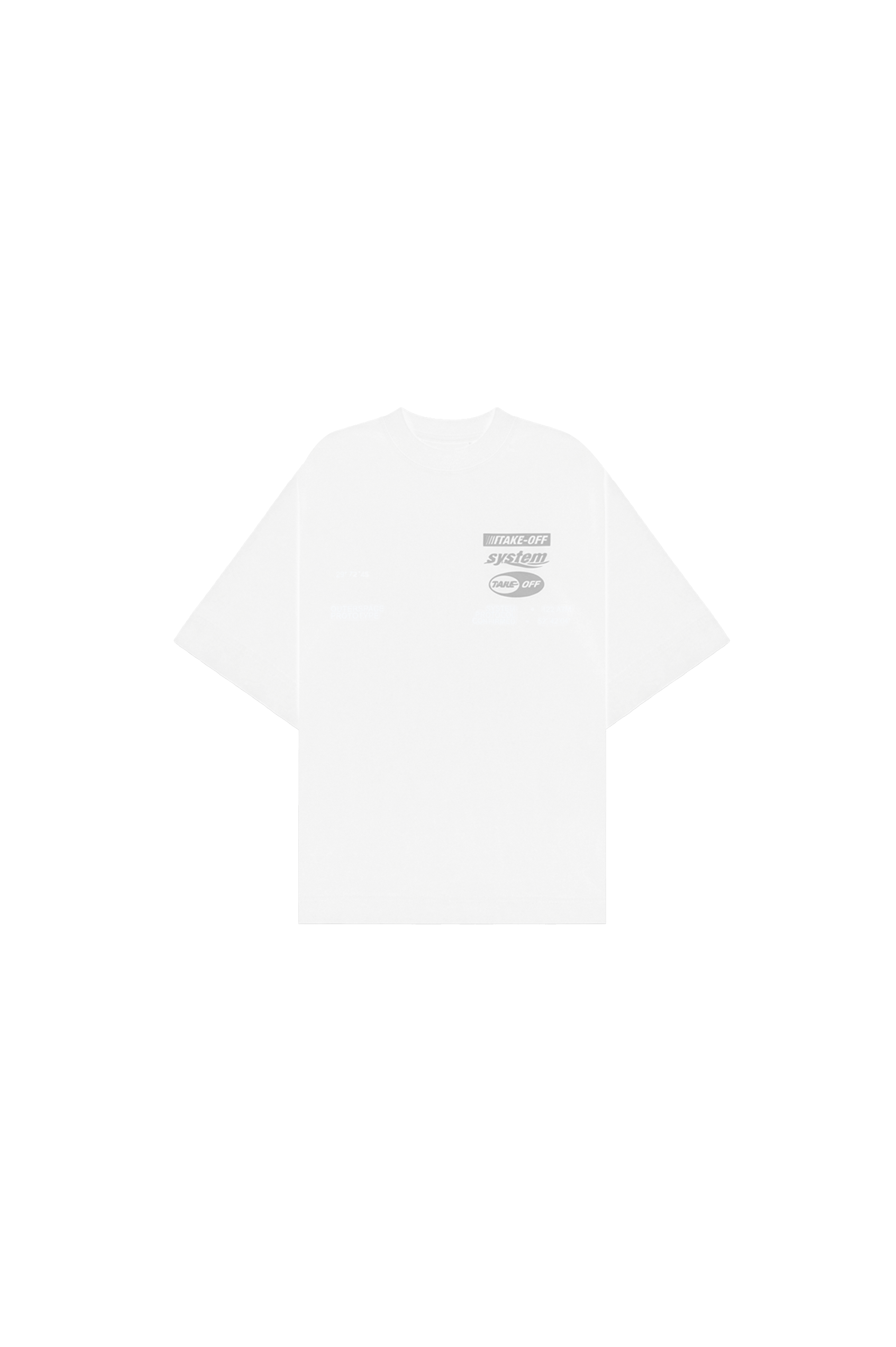 System Offwhite Tee