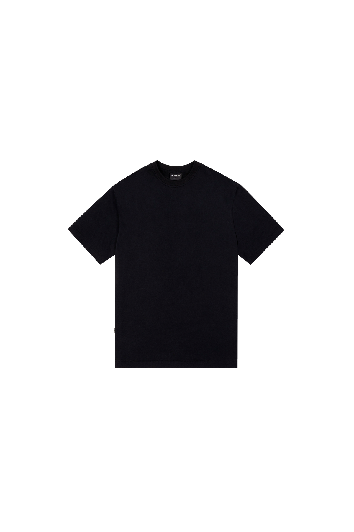 T-shirt Script Stencil Black
