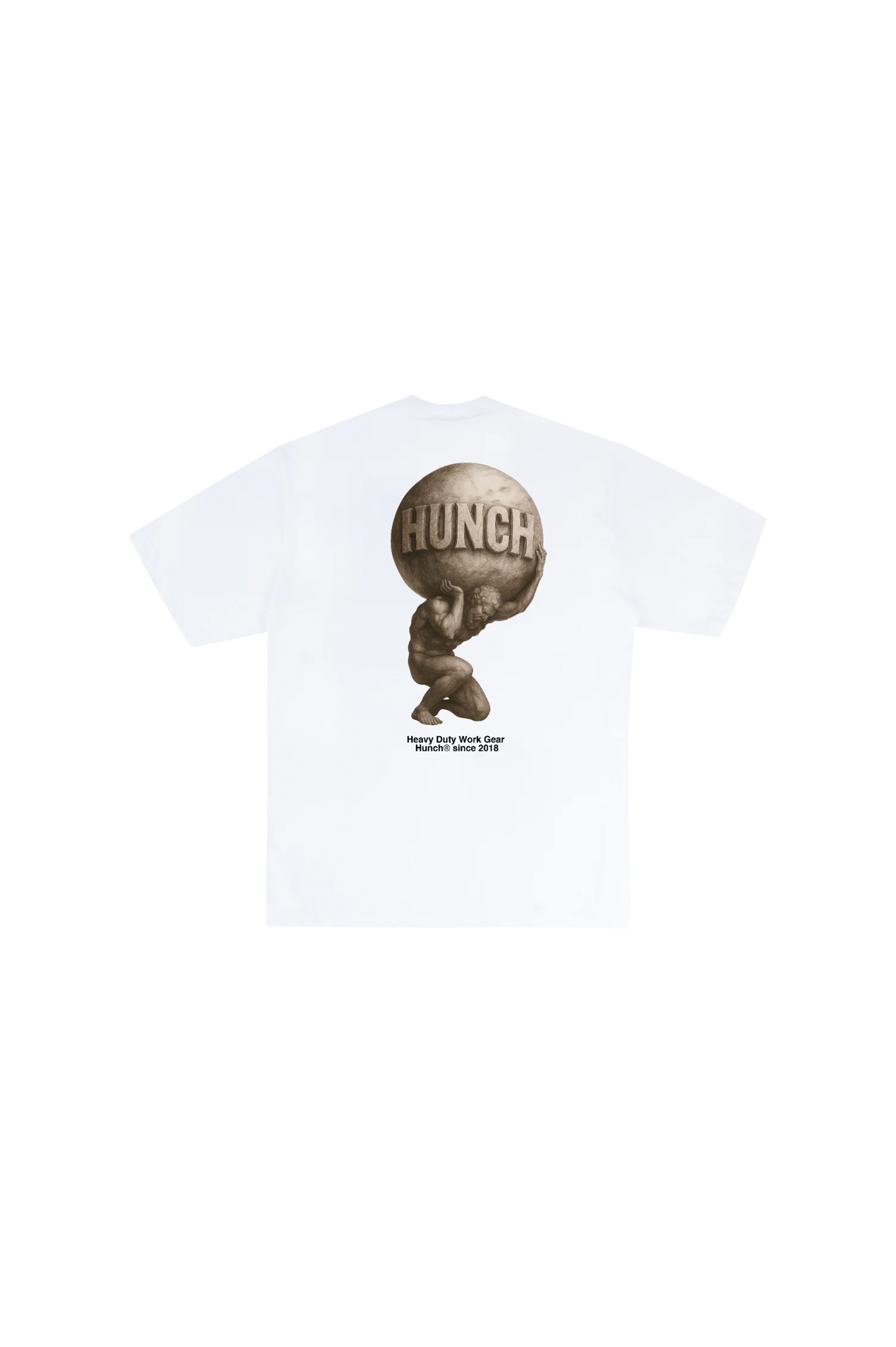 T-Shirt World White - HUNCH