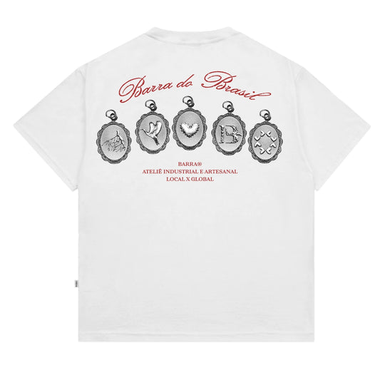 Camisa "Medalhas" Branca - BARRA