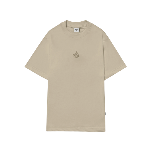 Camiseta "Raízes Iconografia" Bege - BARRA