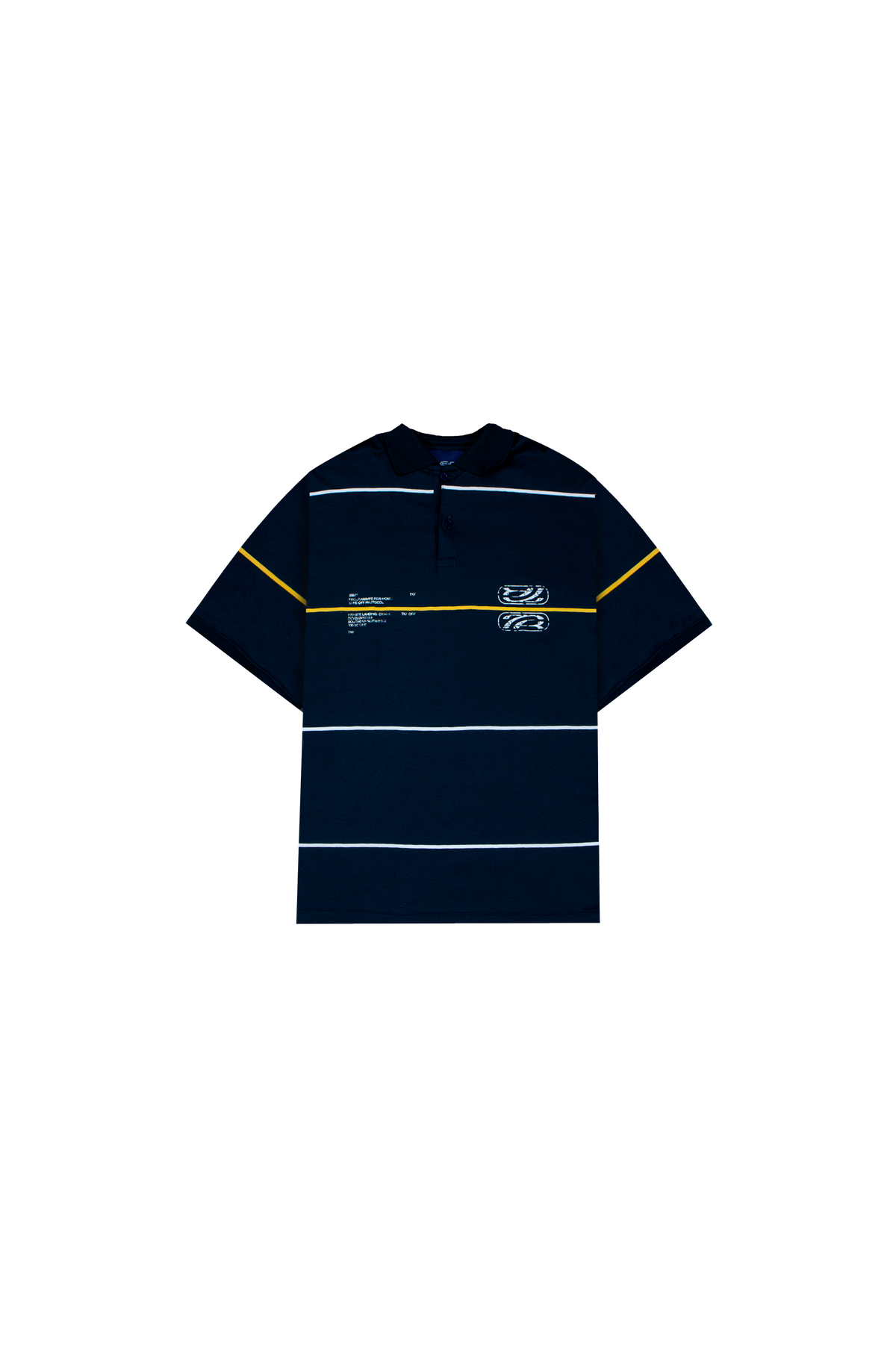 Lines Midnight Polo Shirt