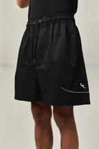 Short Circular "B Garça" Preto - BARRA