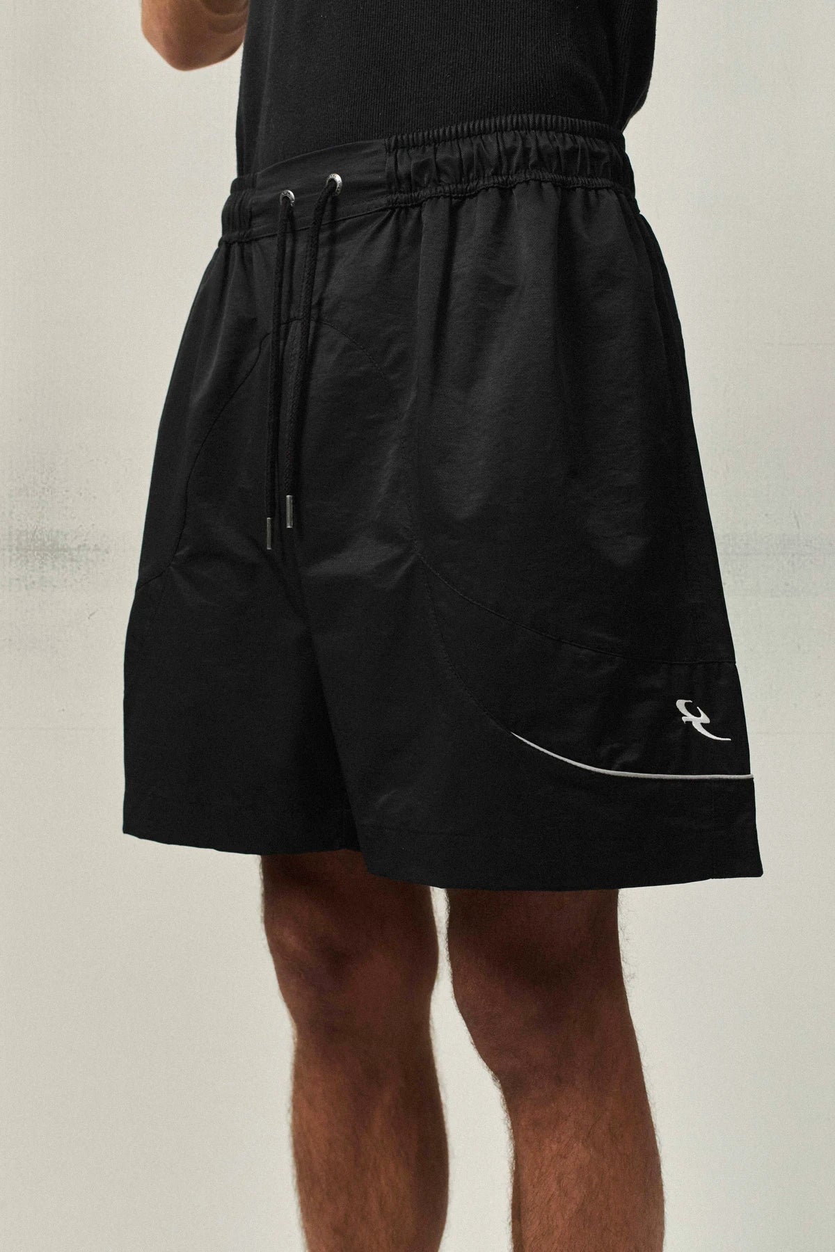 Short Circular "B Garça" Preto - BARRA