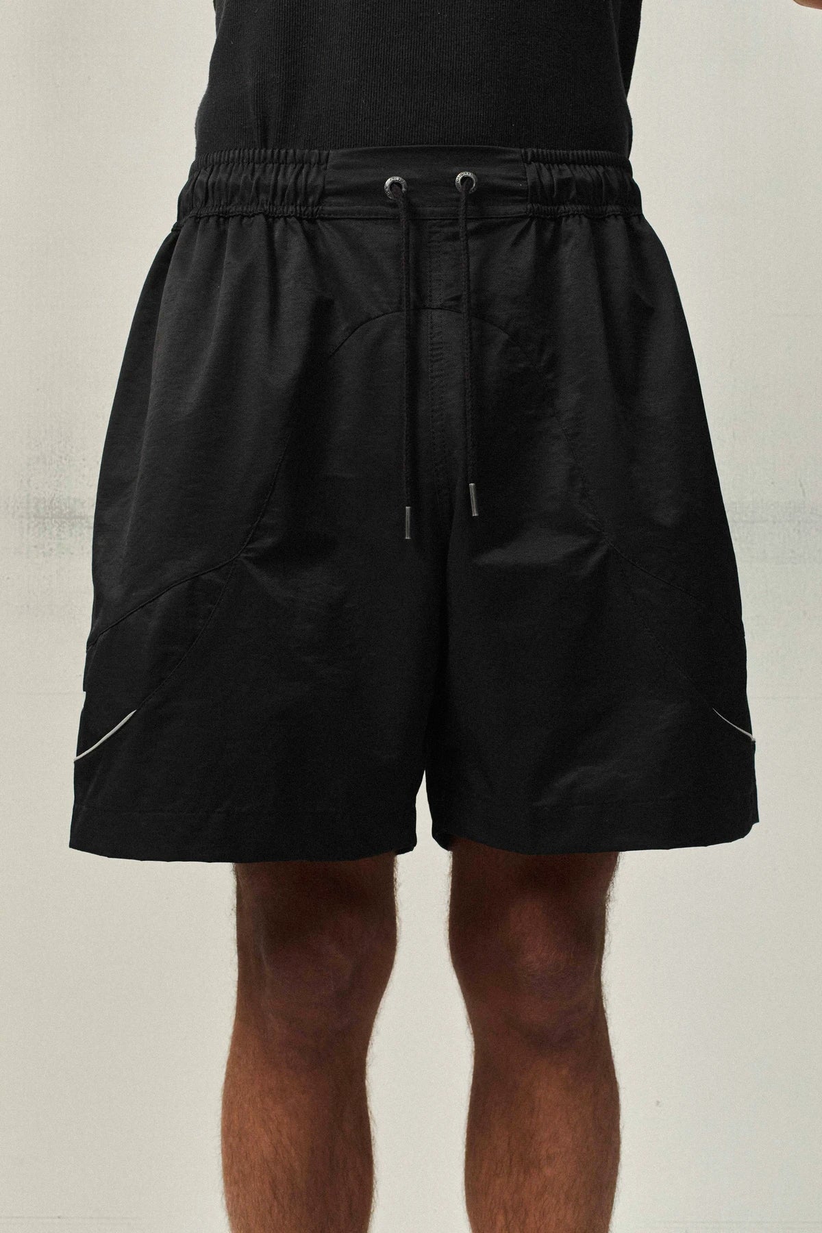 Short Circular "B Garça" Preto - BARRA