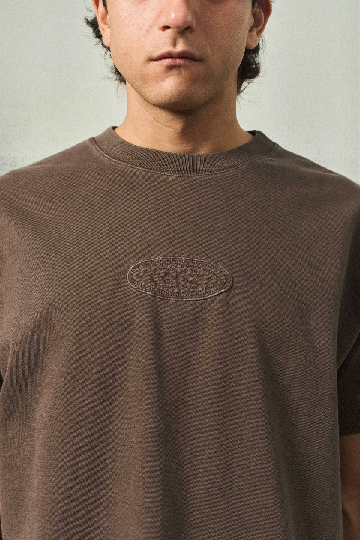Camiseta "Goods Patch" Marrom Estonado - BARRA