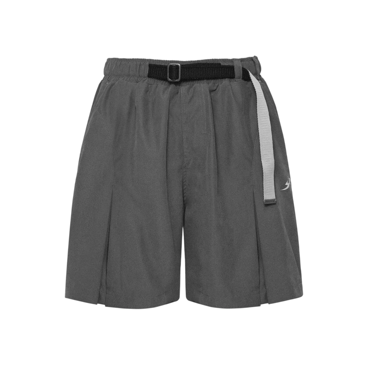 Short "B Garça" Cinza