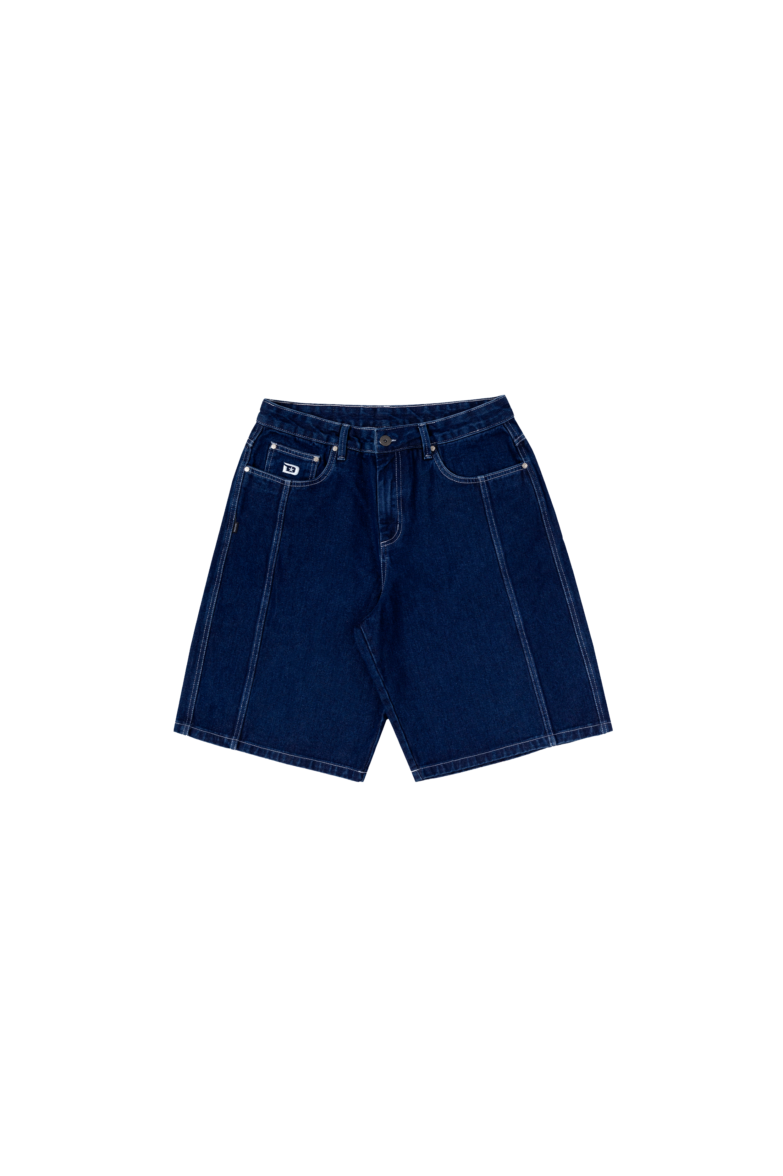Limited Denim Shorts in Blue