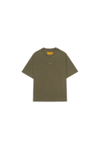Camiseta "Barra Logo" Verde Estonada