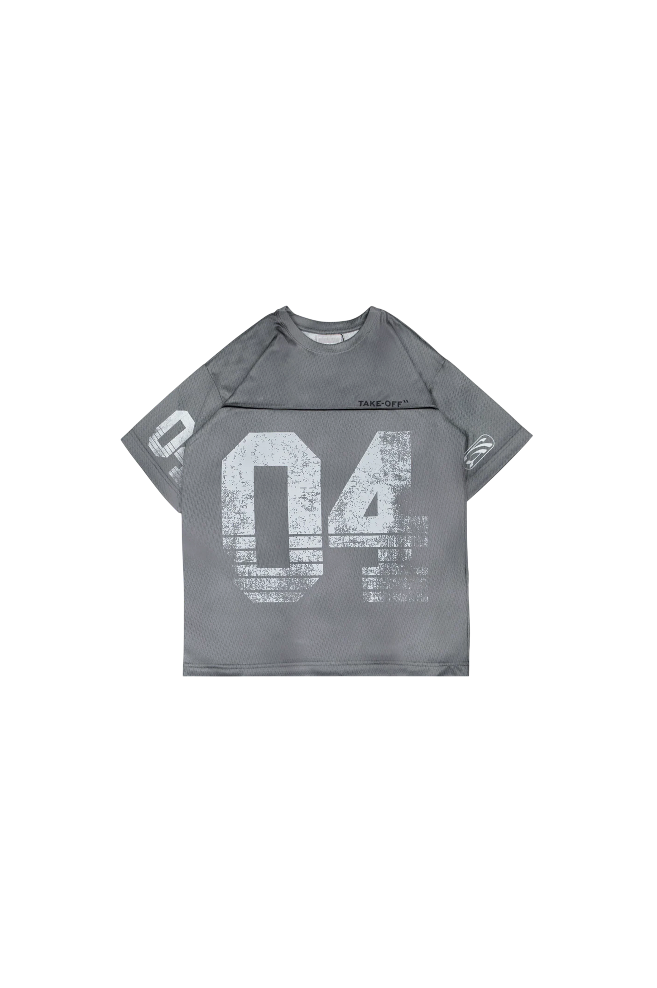 04 Grey Jersey Tee - TAKE-OFF