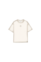 Camiseta Jateada "Octa" Off White