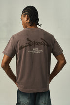 Camiseta "Assinatura Ateliê" Marrom Estonado - BARRA