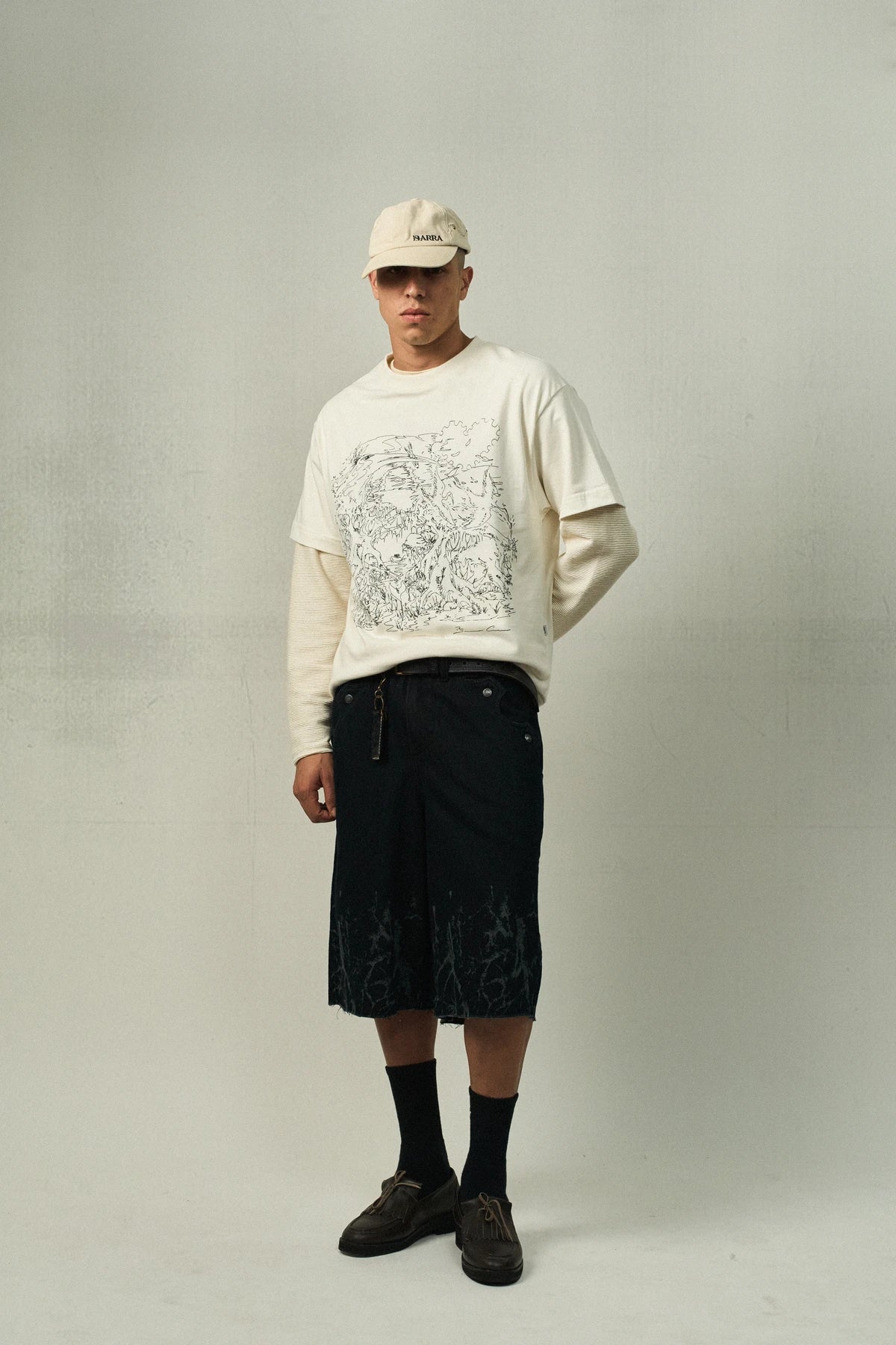 Camiseta "Manguezal" Off White - BARRA