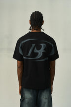 Camiseta "Goods B Estêncil" Preta - BARRA