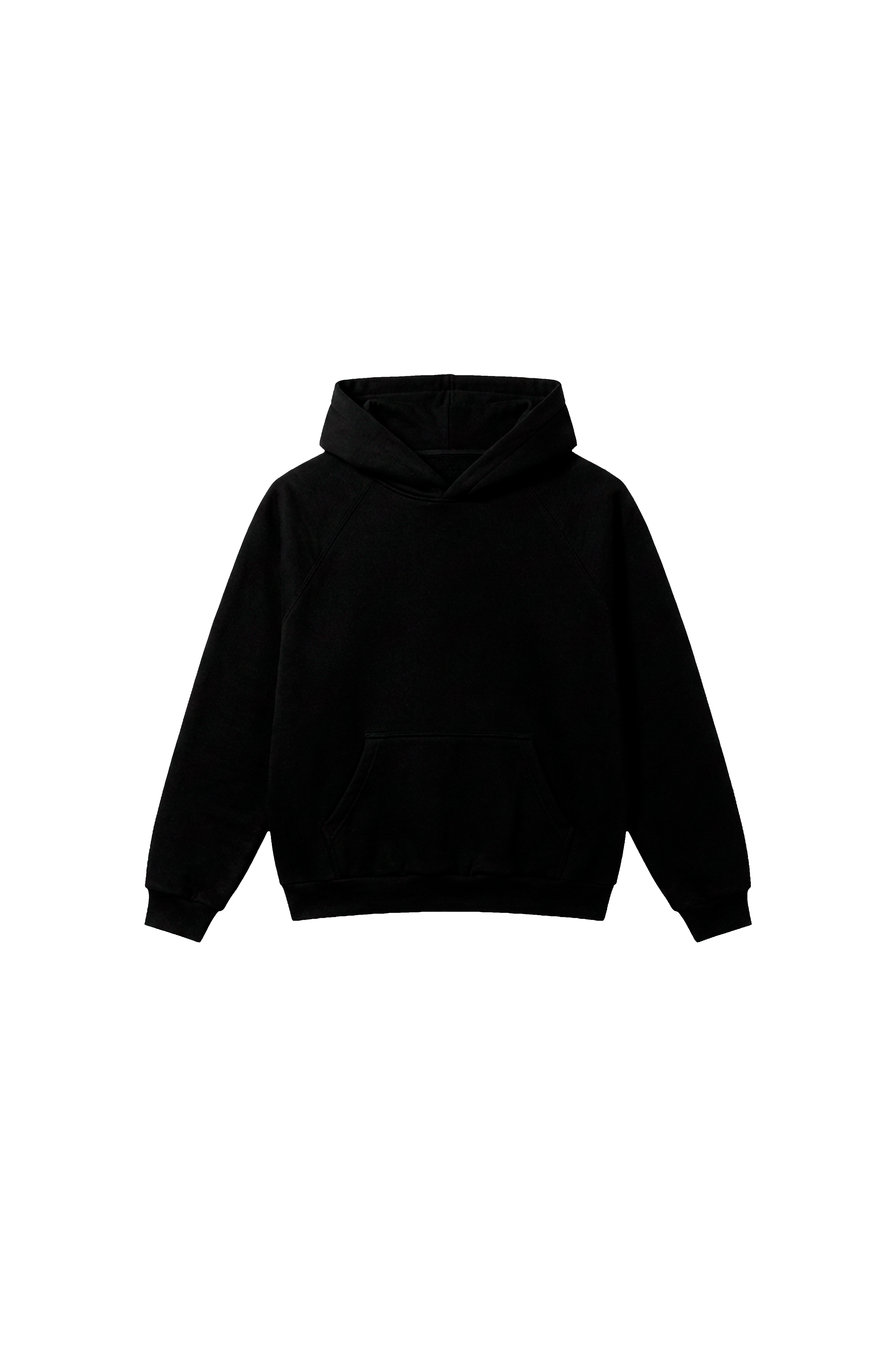 Essential Black Hoodie - QUIET