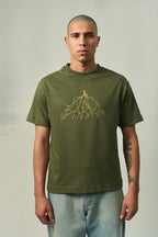 Camiseta "Barra Raízes" Verde - BARRA