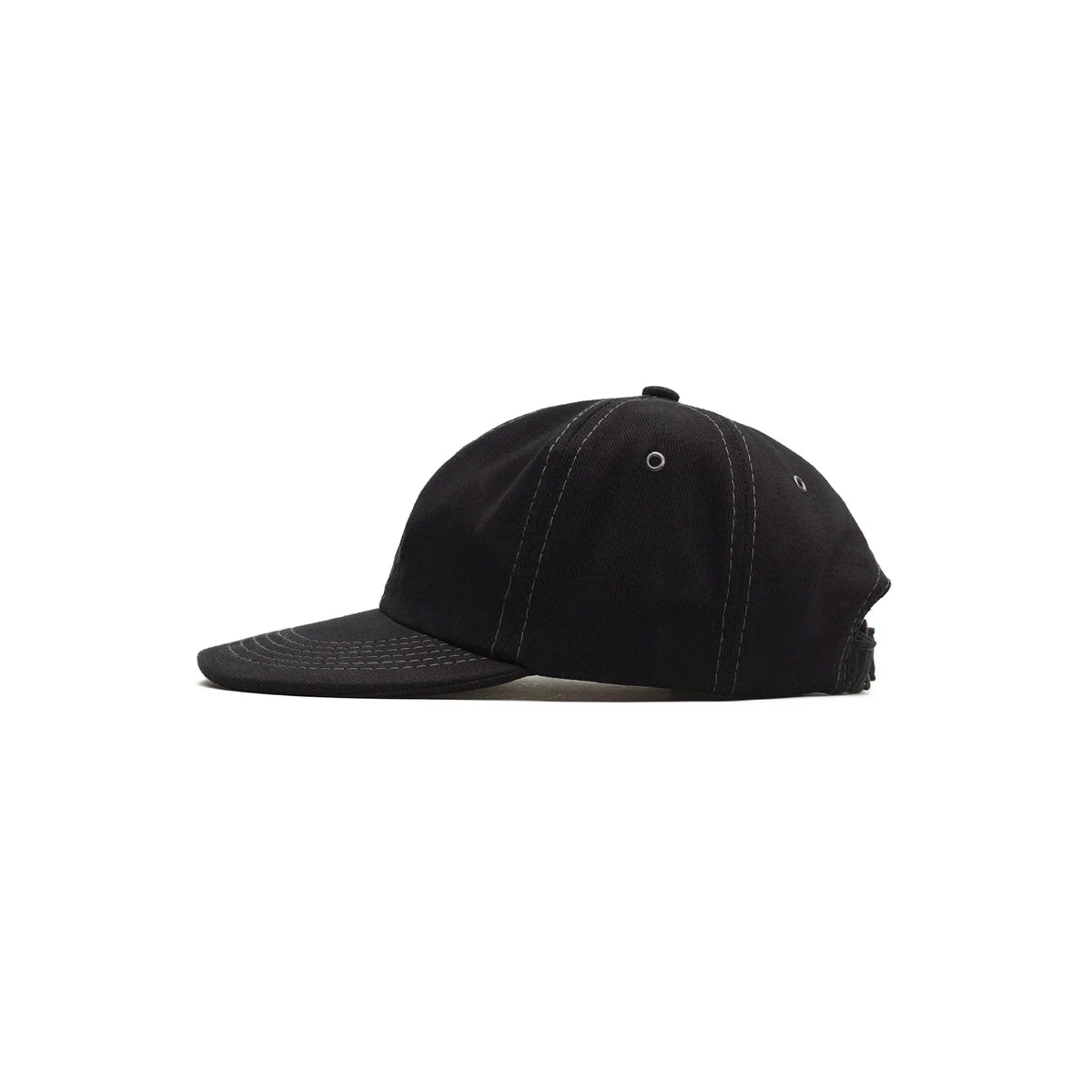 Boné Six Panel "B Reflexo" Preto - BARRA