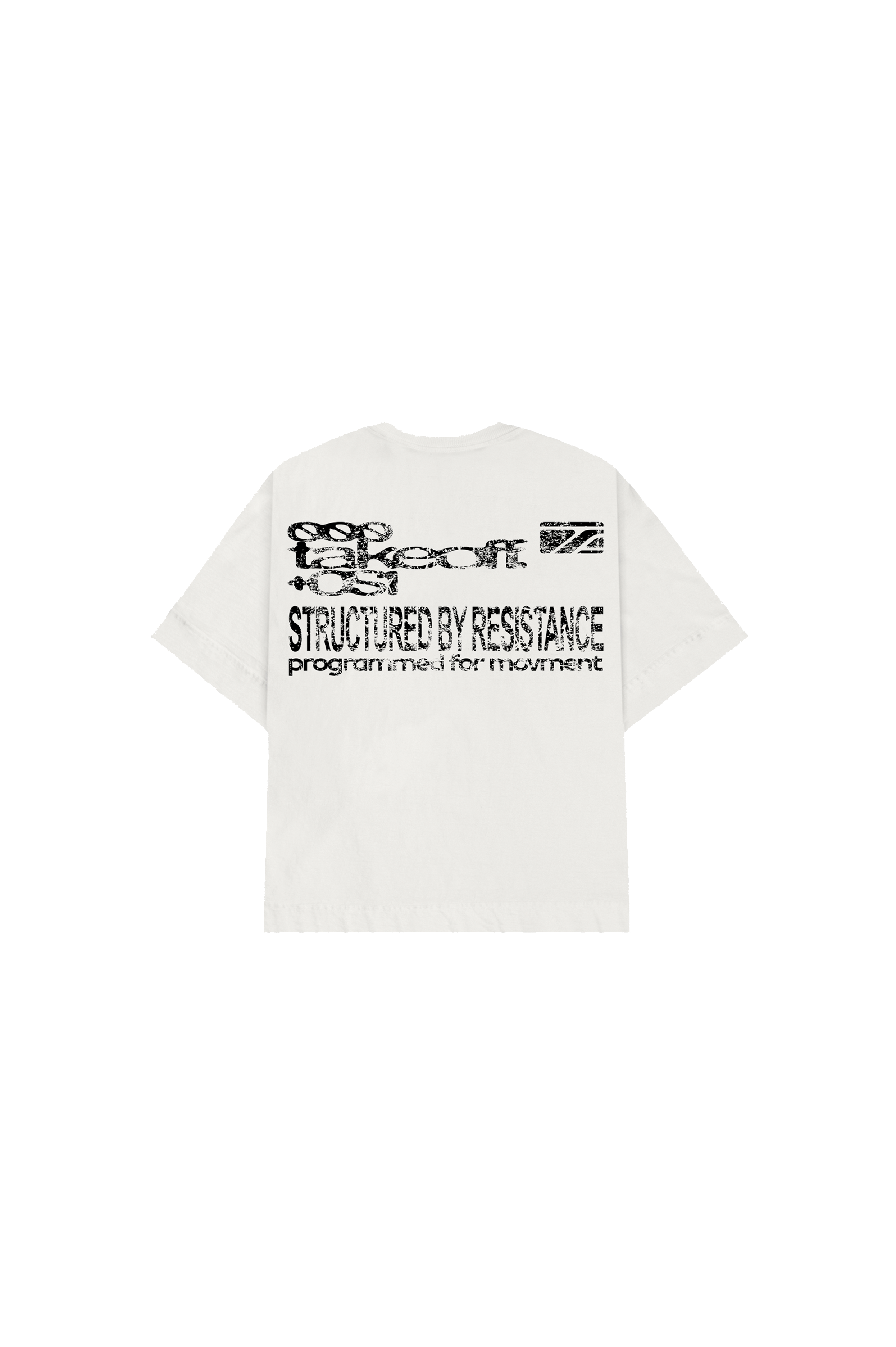 Circuit Offwhite Boxy Tee