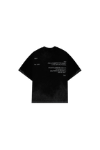 Faded Black/Grey Boxy Tee