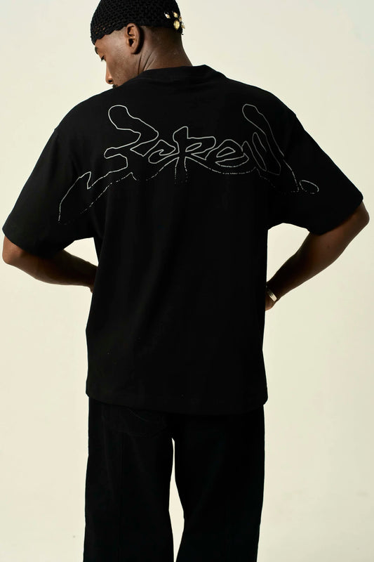 Camisa "Assinatura 2025" Preta - Barra