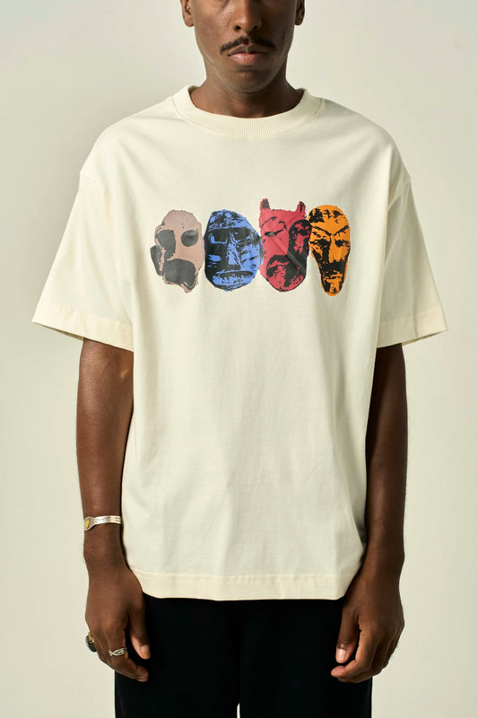 Camisa "Mascarados" Off White - Barra