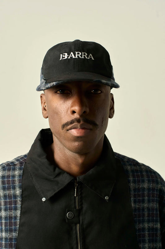 Boné Dad Hat "Barra Textura" Preto - Barra