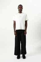 Camiseta Jateada "Octa" Off White
