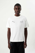 Camiseta "Bandeiras" Off White