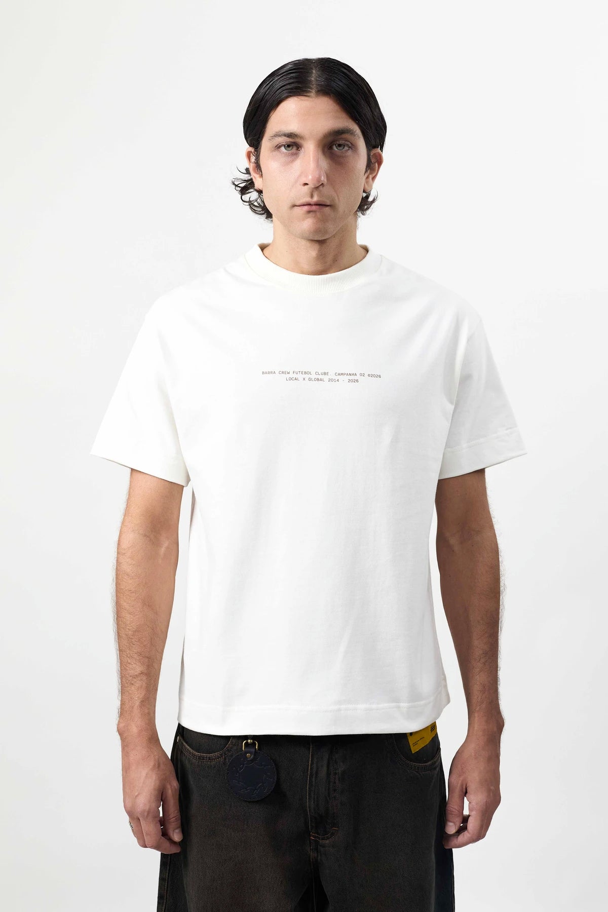 Camiseta "Várzea" Off White