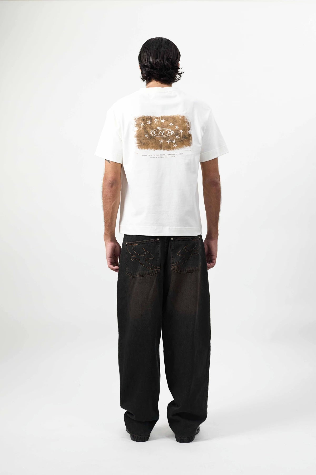 Camiseta "Várzea" Off White