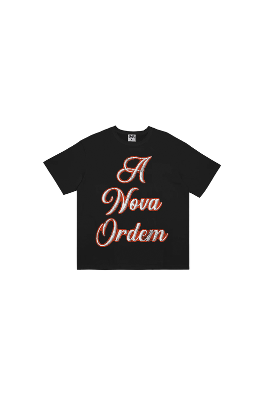 Camiseta Relax Nova Ordem Preta - SURVIVAL ENERGY