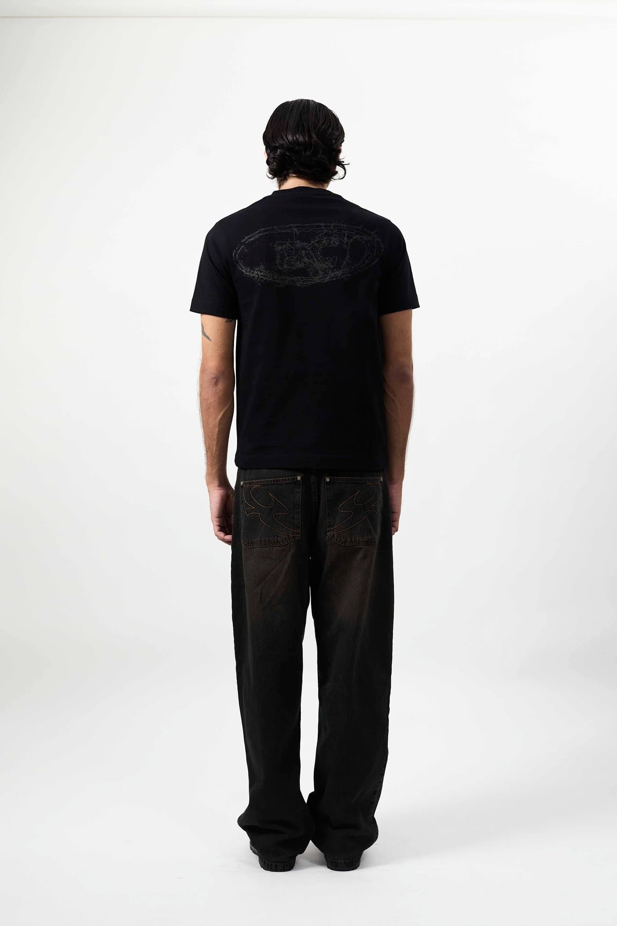 Camiseta "Goods Logo Remix" Preta
