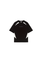 Camiseta Recortada "Barra Remix" Preta