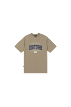 Hustle Dpt T-Shirt Beige - DISTURB LTDA
