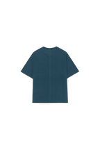 Camiseta "Barra Logo" Azul Estonado - BARRA