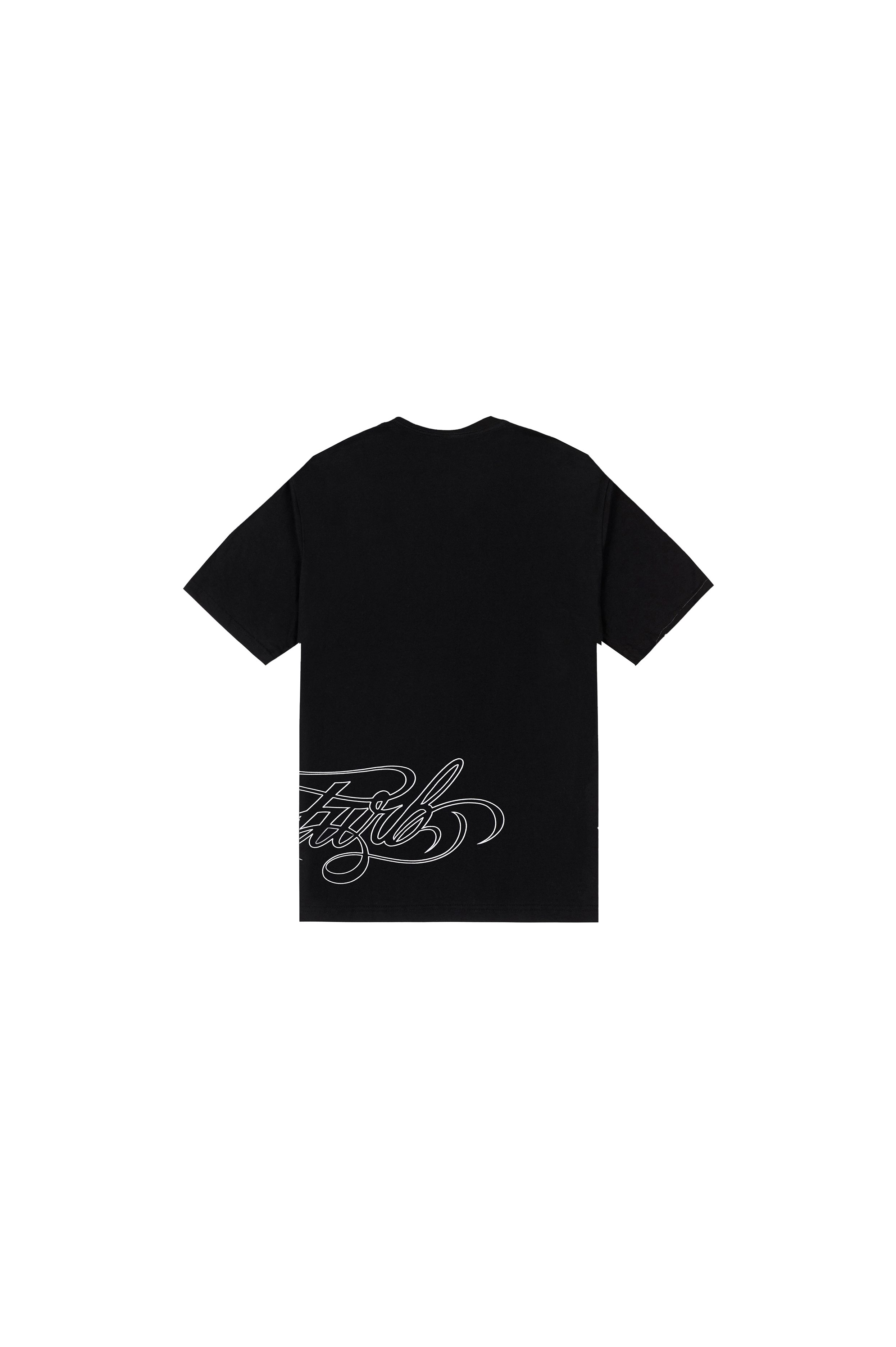 Script T-Shirt Black - DISTURB LTDA