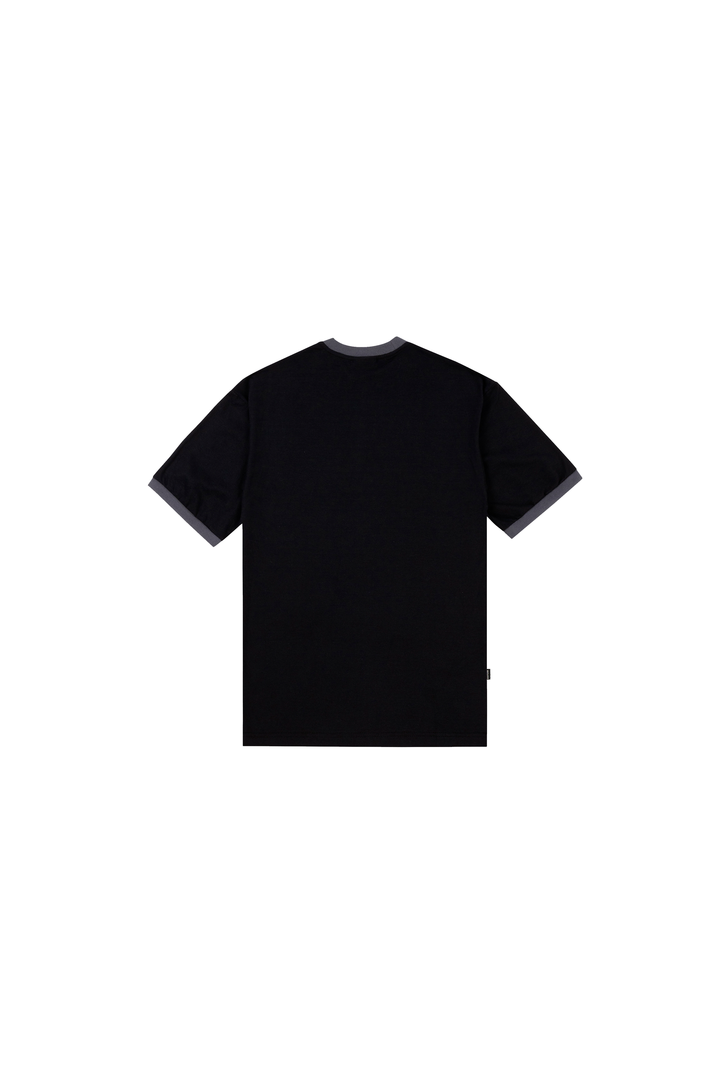 T-Shirt Ringer Preta