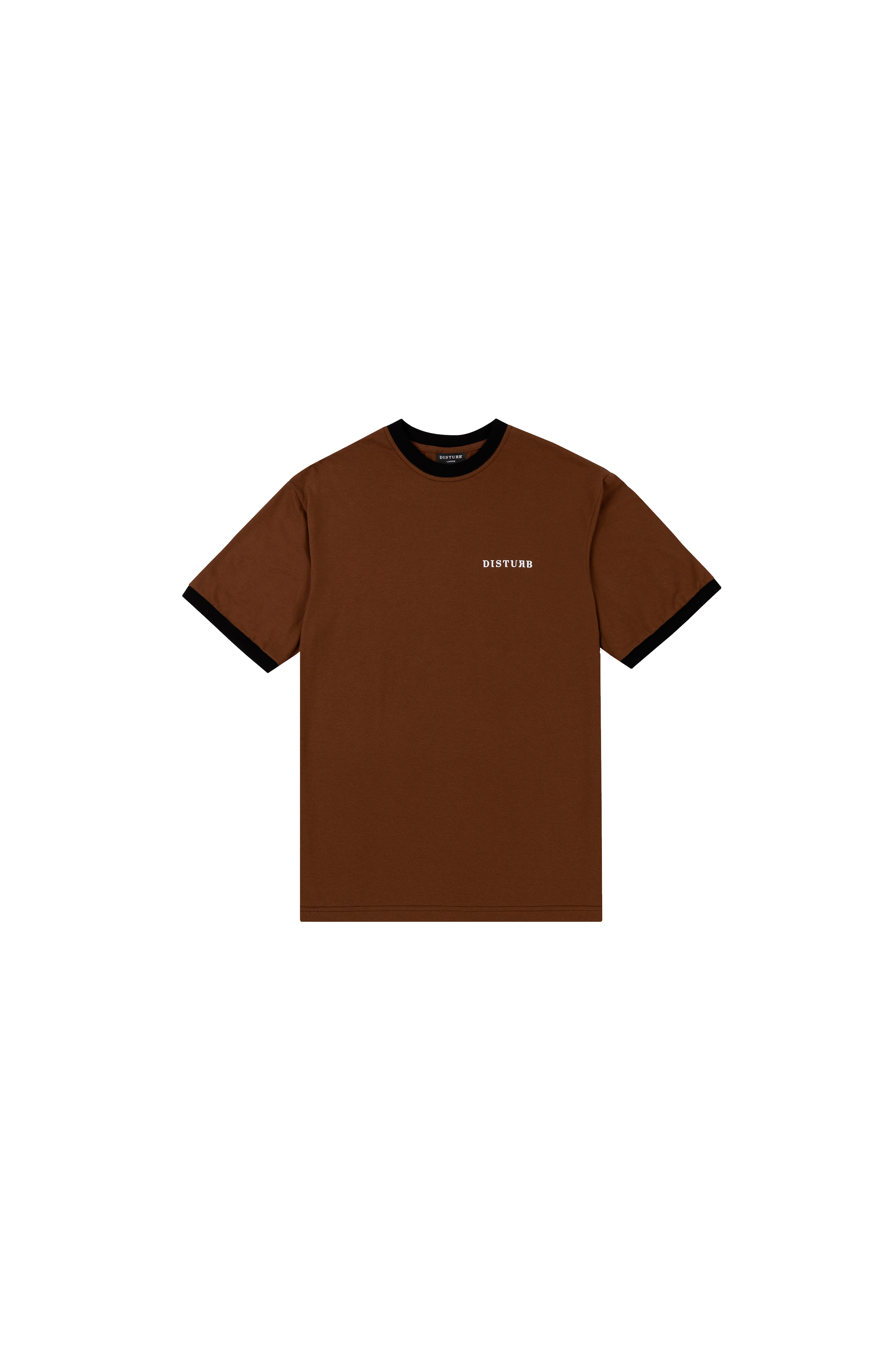 T-Shirt Ringer Marrom