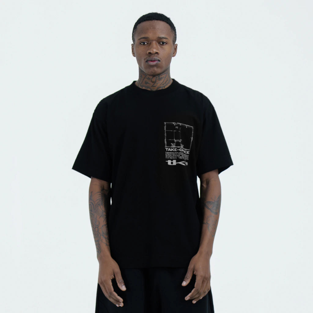 305 Headquartes Black Tee