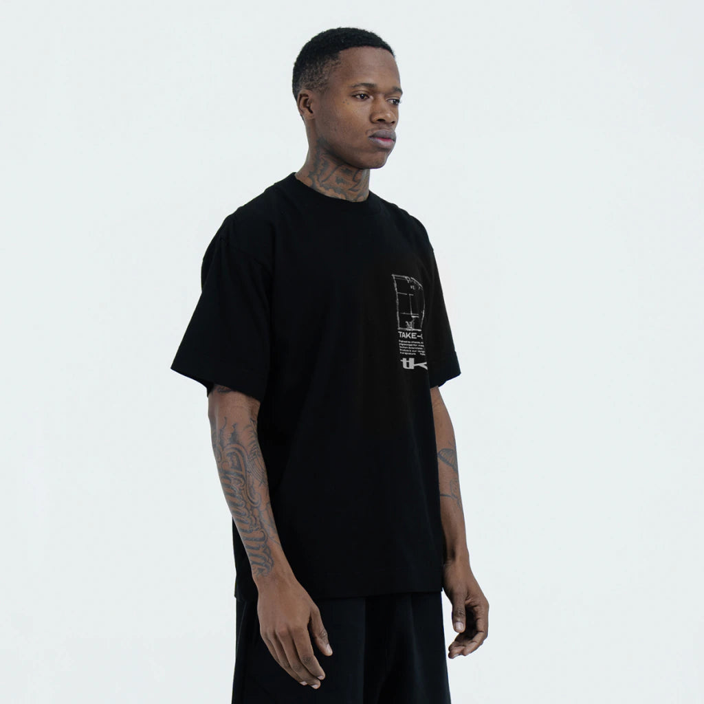 305 Headquartes Black Tee