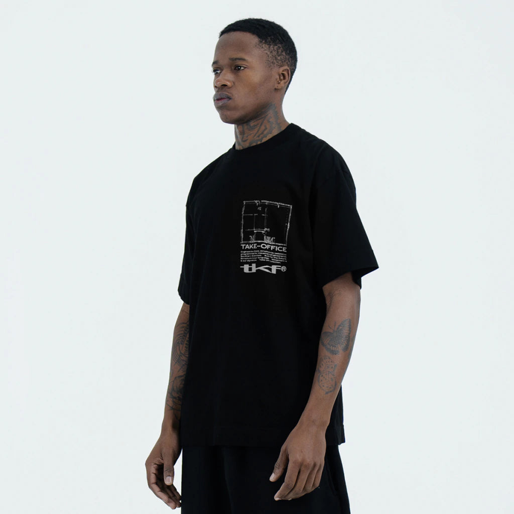305 Headquartes Black Tee