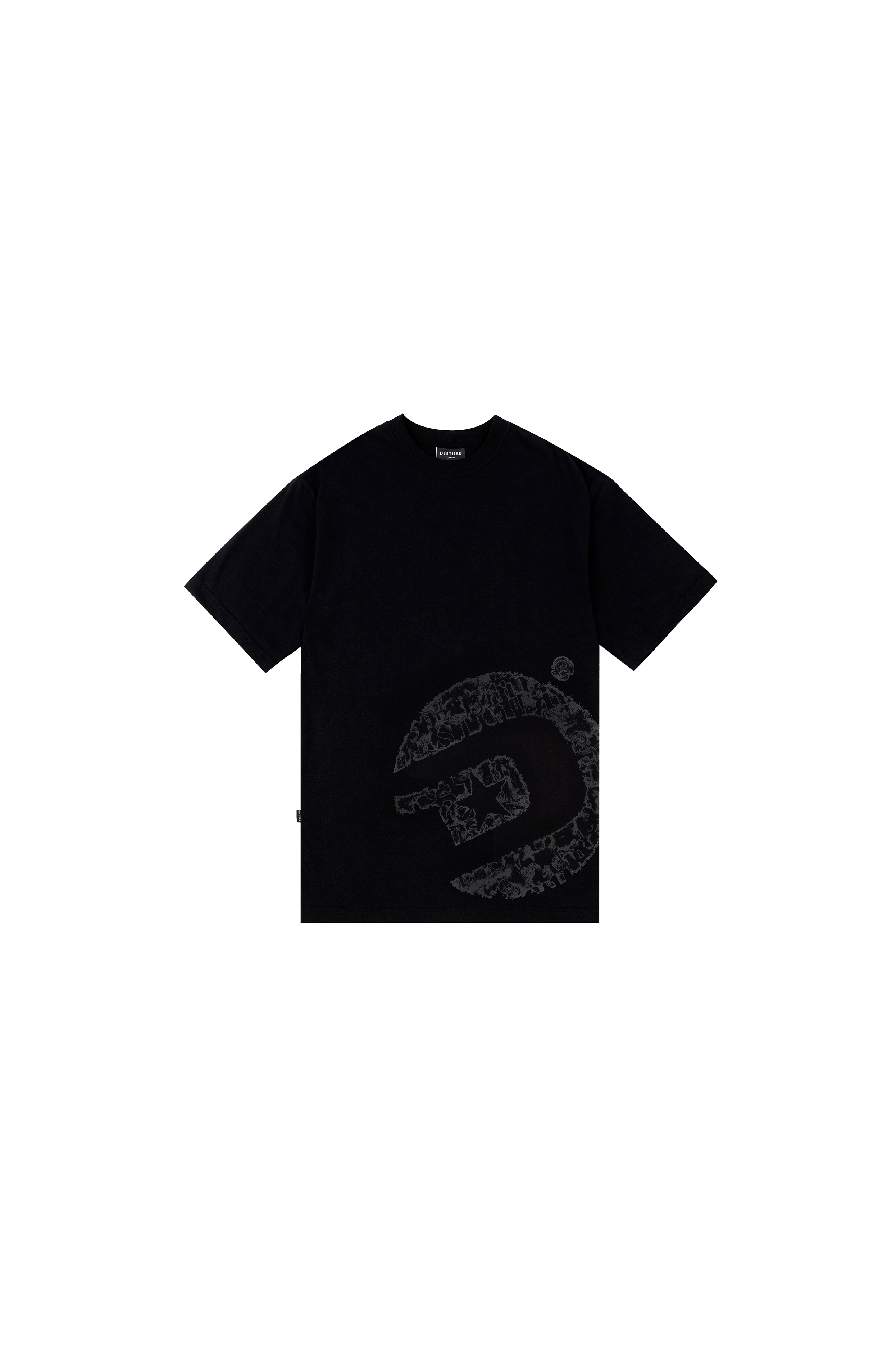 T-Shirt Side DSTAR Preta