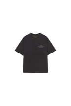 Camiseta "Assinatura Ateliê" Preta Estonada - BARRA