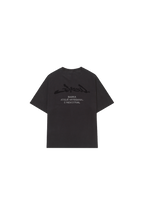 Camiseta "Assinatura Ateliê" Preta Estonada - BARRA