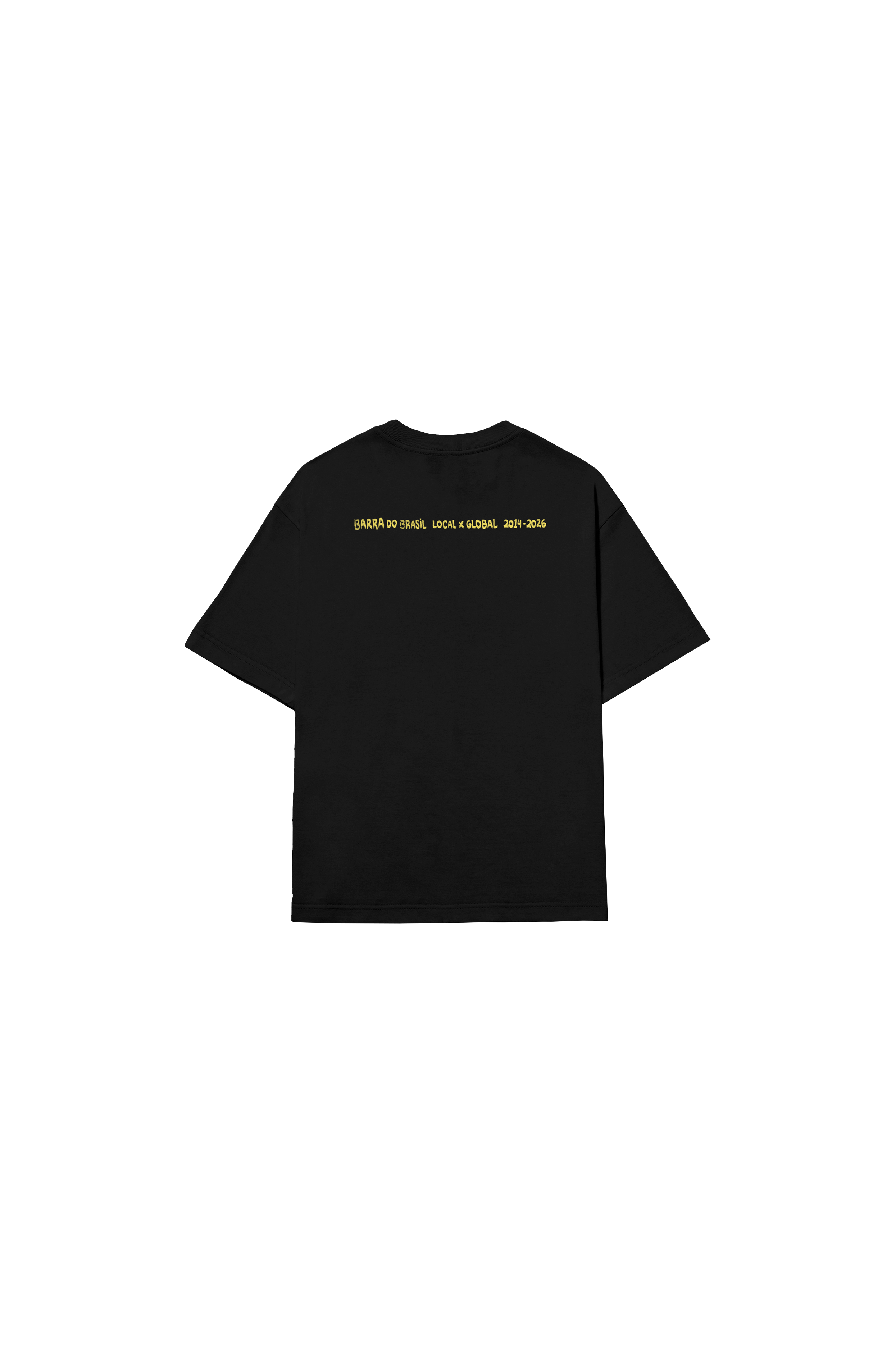 Camiseta "Iconografia" Preta