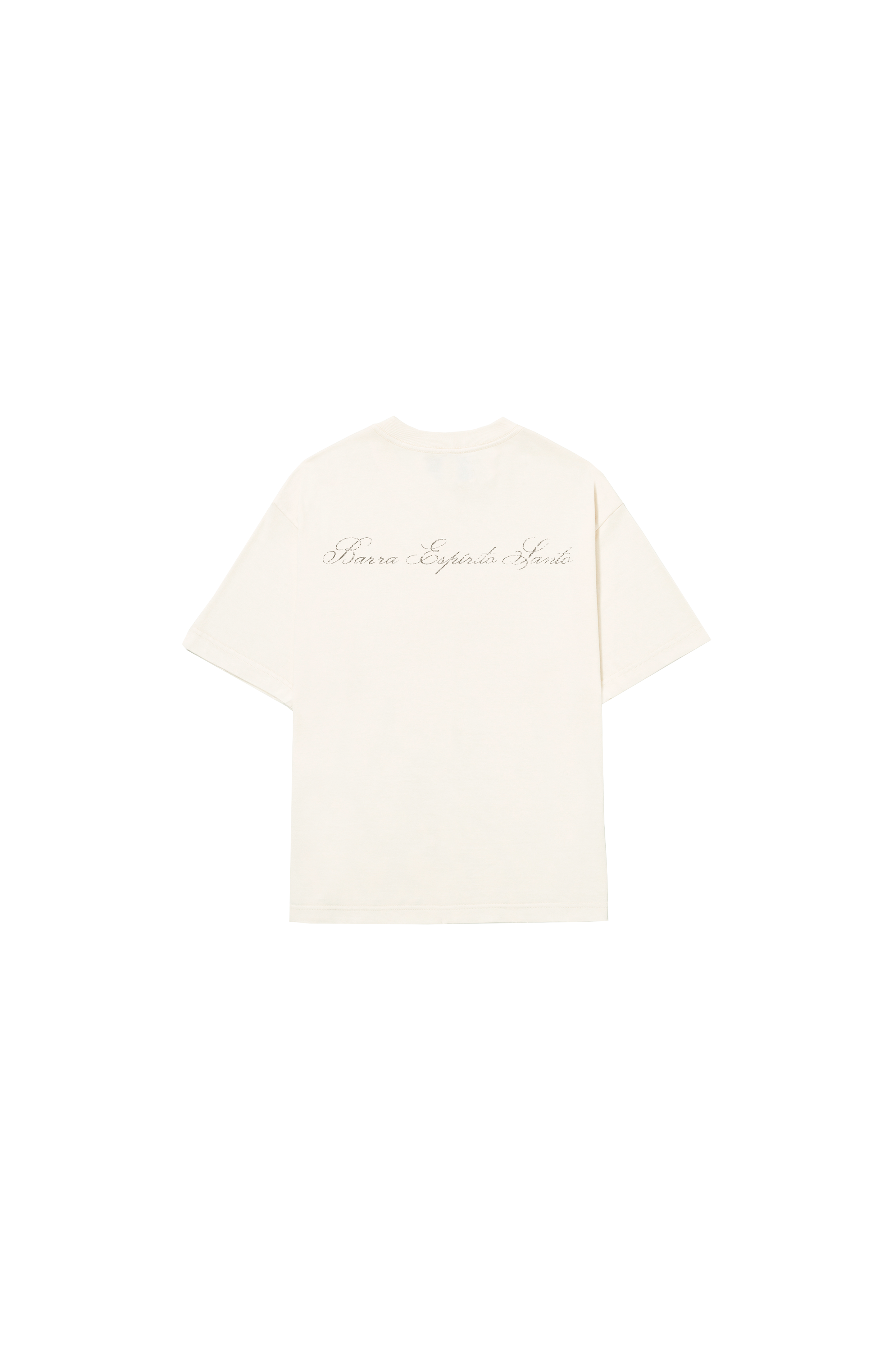 Camiseta "Barra Ahlma" Off White - BARRA