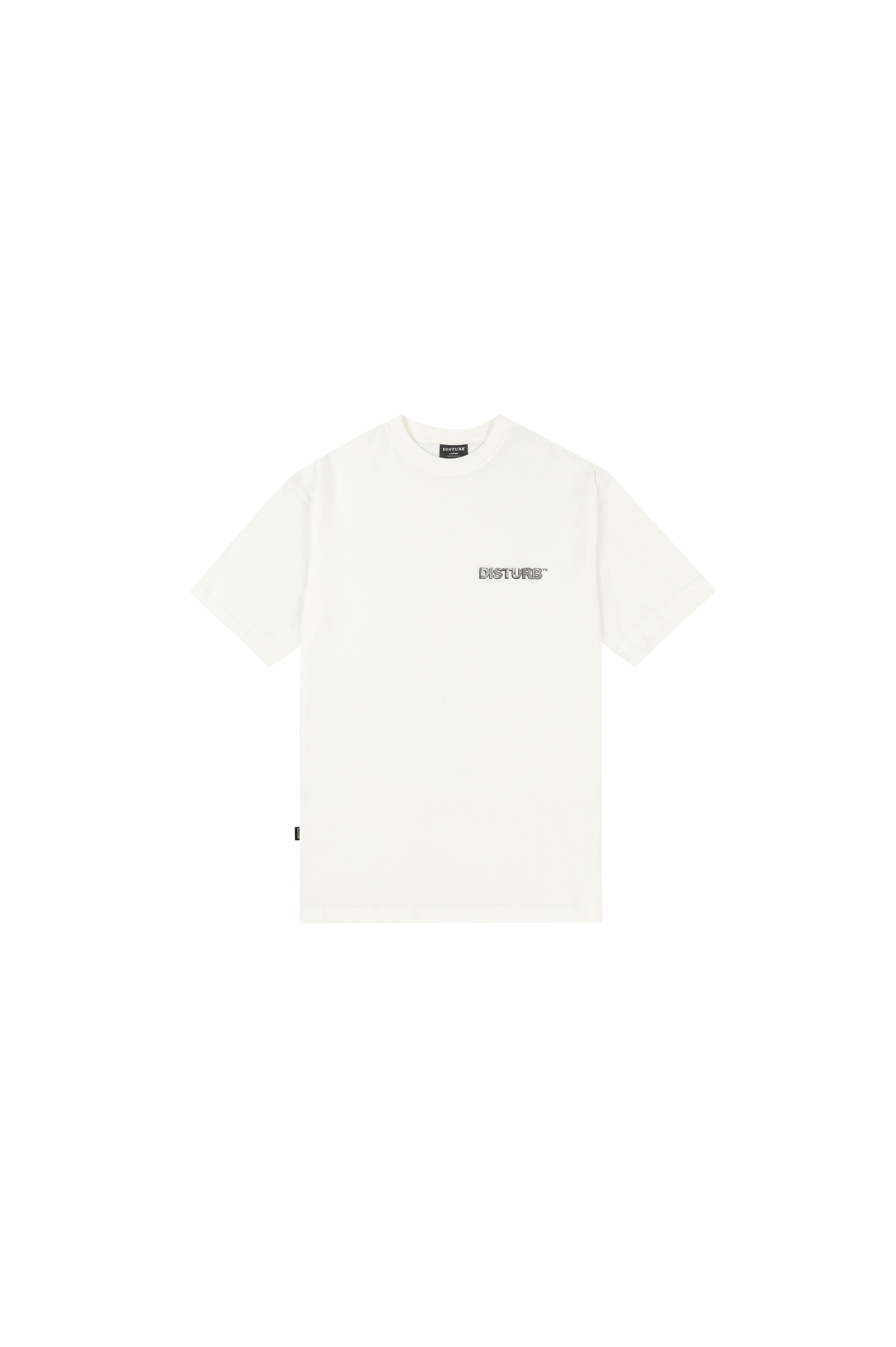 T-Shirt Built By Disturb Offwhite