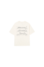 Camiseta "Croqui" Off White